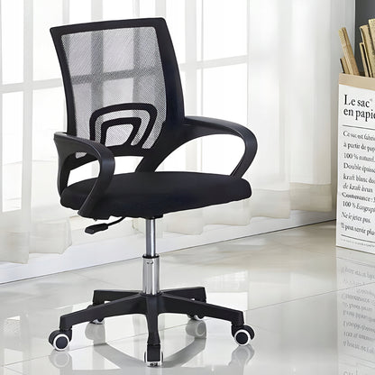 Biuro kėdė su mikro tinkleliu, juoda, 150 kg