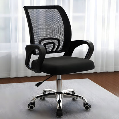 Biuro kėdė su mikro tinkleliu, juoda, 150 kg