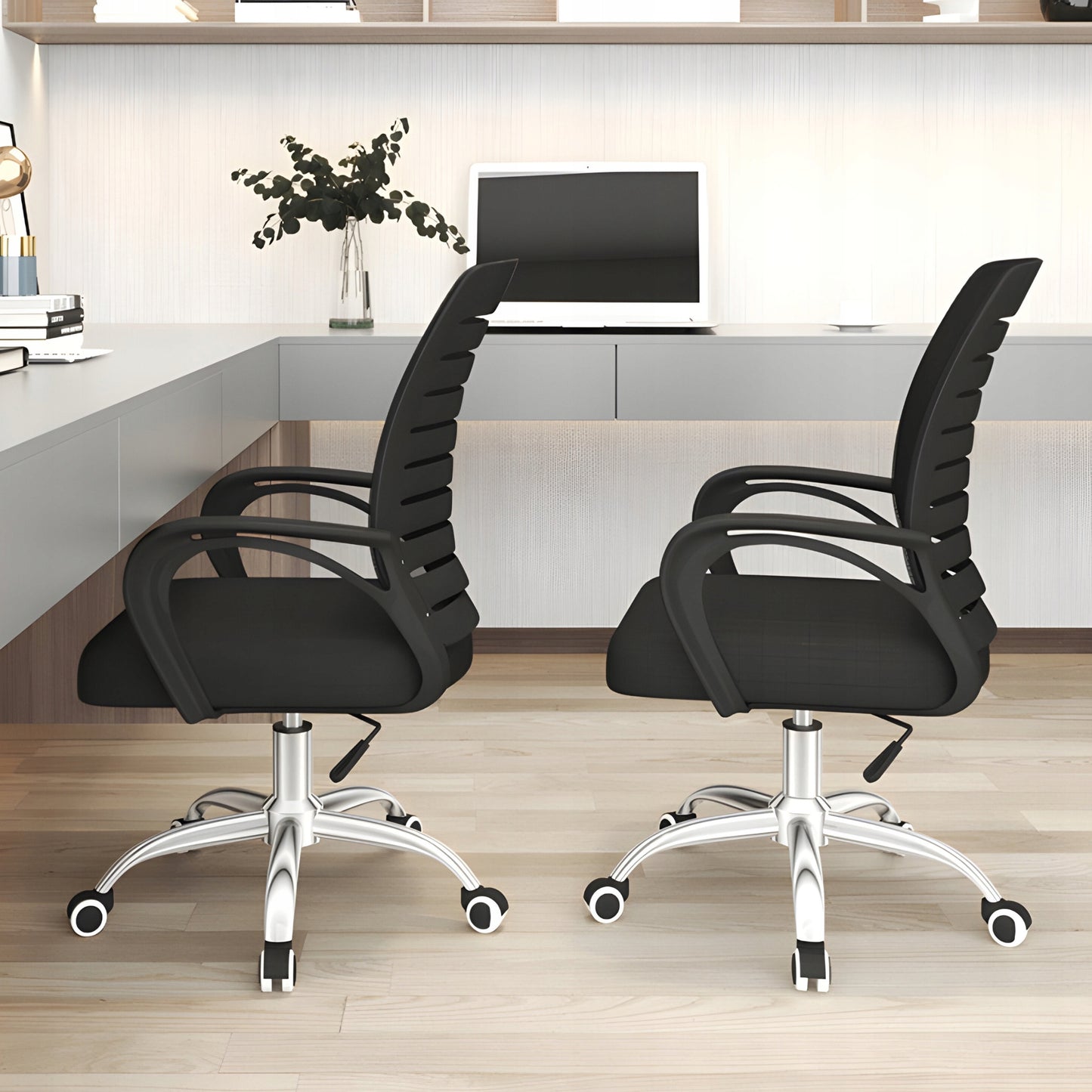 Pasukama biuro kėdė, ventiliuojamas tinklinis audinys, juoda, 150kg