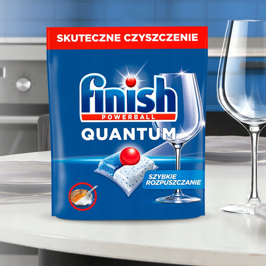 Finish Quantum All in 1 indaplovės tabletės, Fresh kvapas, 100 vnt.