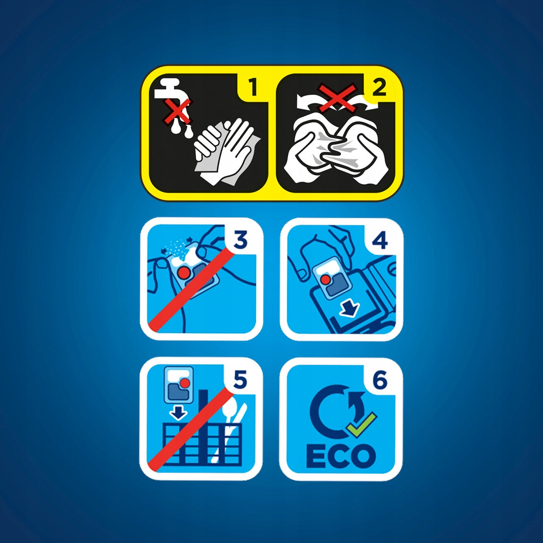 Finish Quantum indaplovės tabletės Citrinų skonis 130 vnt.