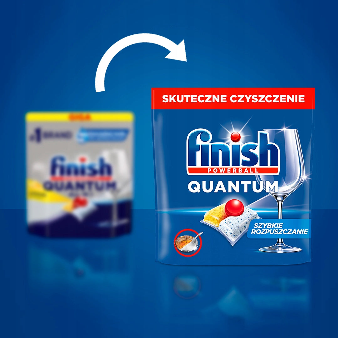 Finish Quantum indaplovės tabletės Citrinų skonis 130 vnt.