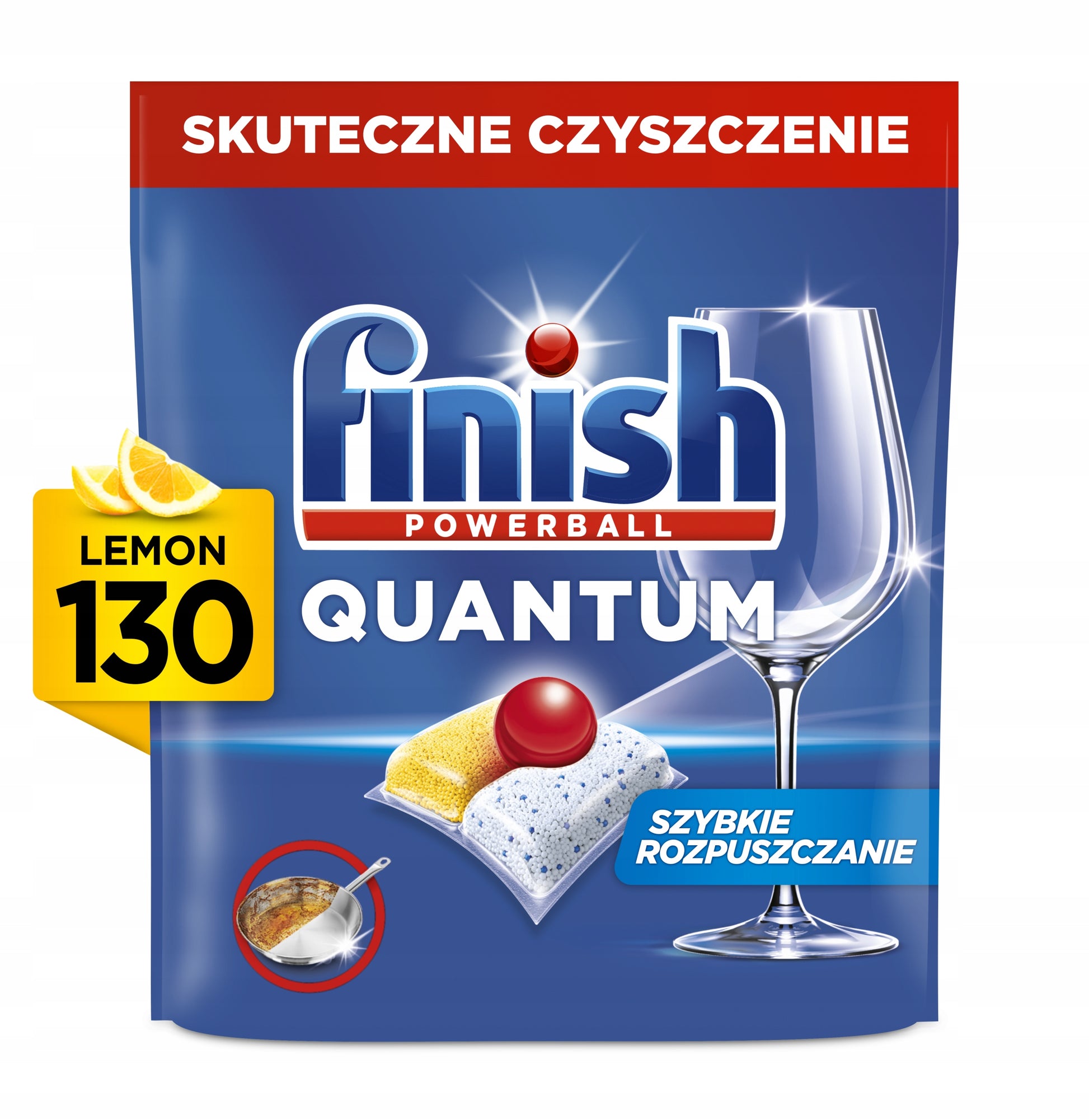 Finish Quantum indaplovės tabletės Citrinų skonis 130 vnt.