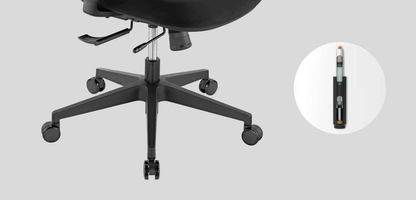 Biuro Kėdė Swivel Reguliuojama Tinklelis MESH Spacetronik