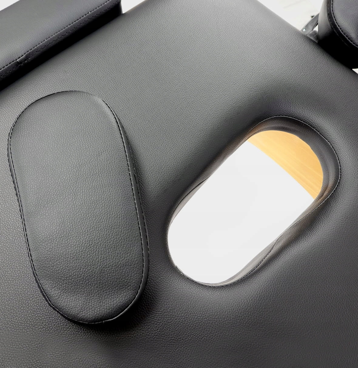 Grožio procedūrų fotelis, sulankstoma masažo kušetė, 3 segmentų reguliuojamas