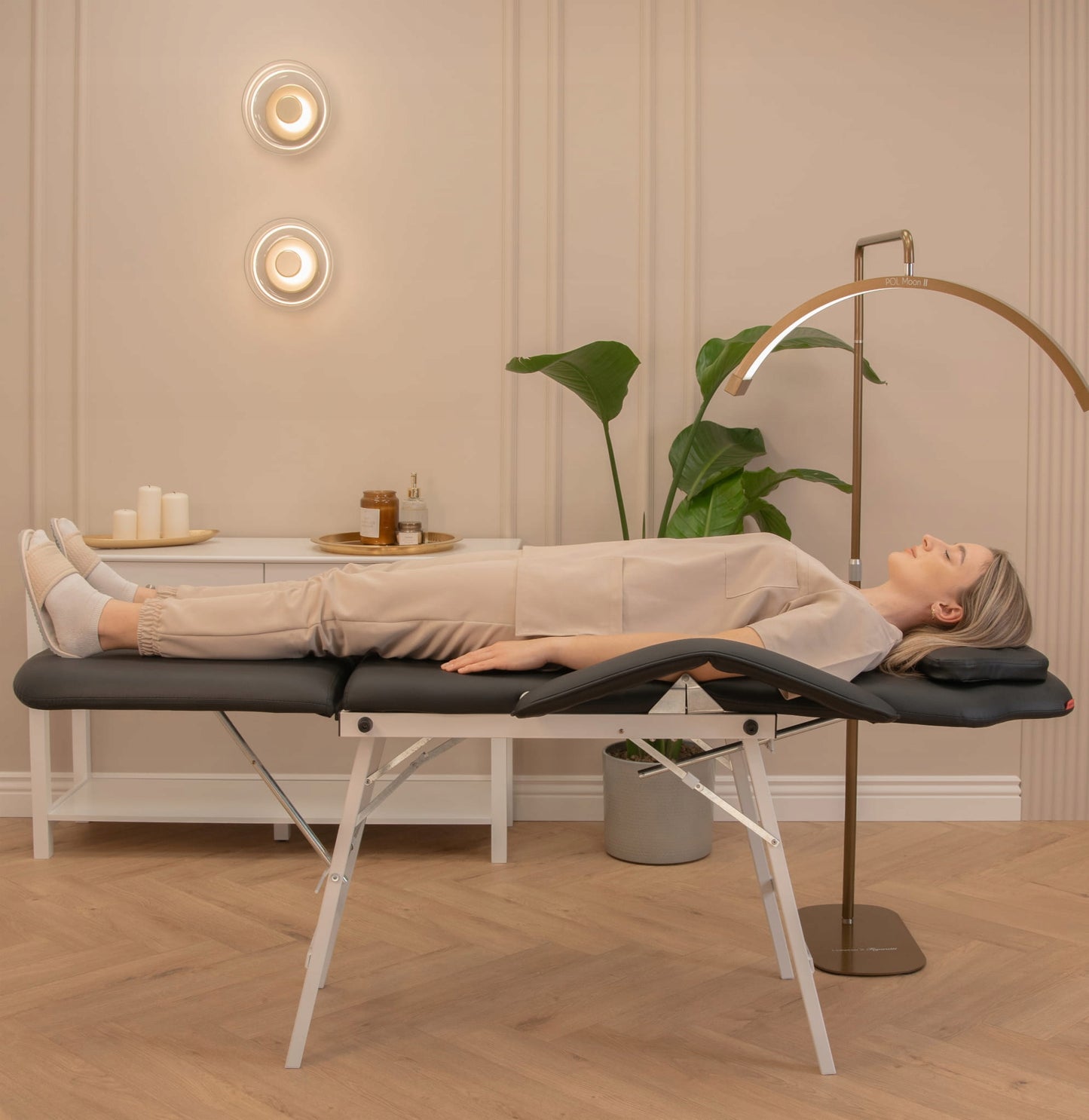 Grožio Kėdė, Blakstienų Priešinimo, Spa, Pedikiūro Lovelė su Reguliavimu