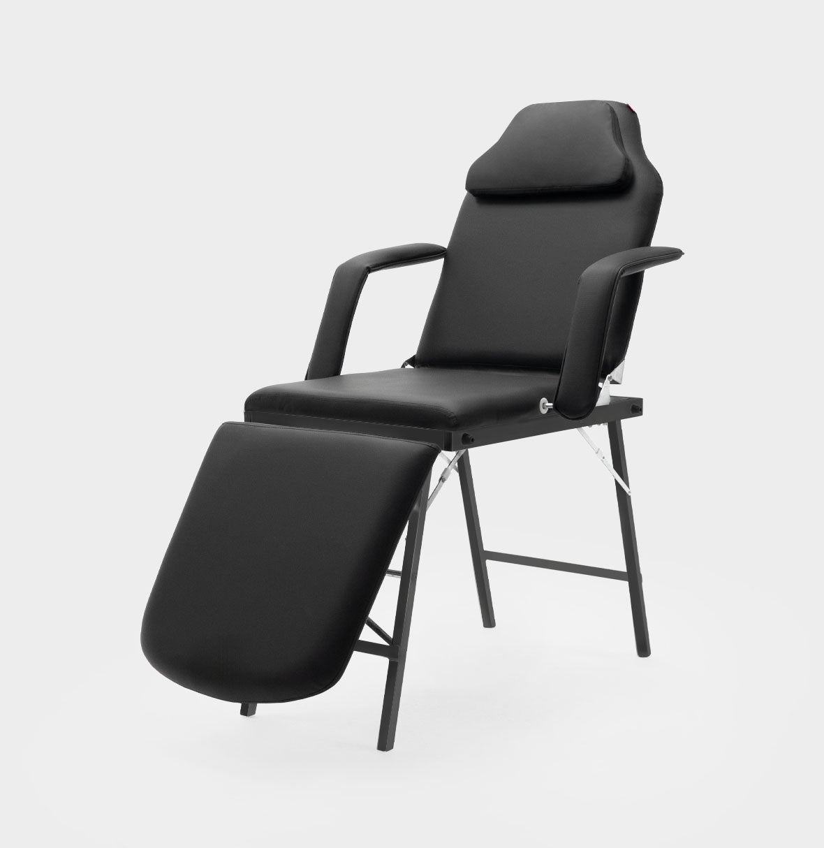 Kosmetologinė sulankstoma kėdė-gultas, blakstienų priauginimui, pedikiūrui su reguliavimu