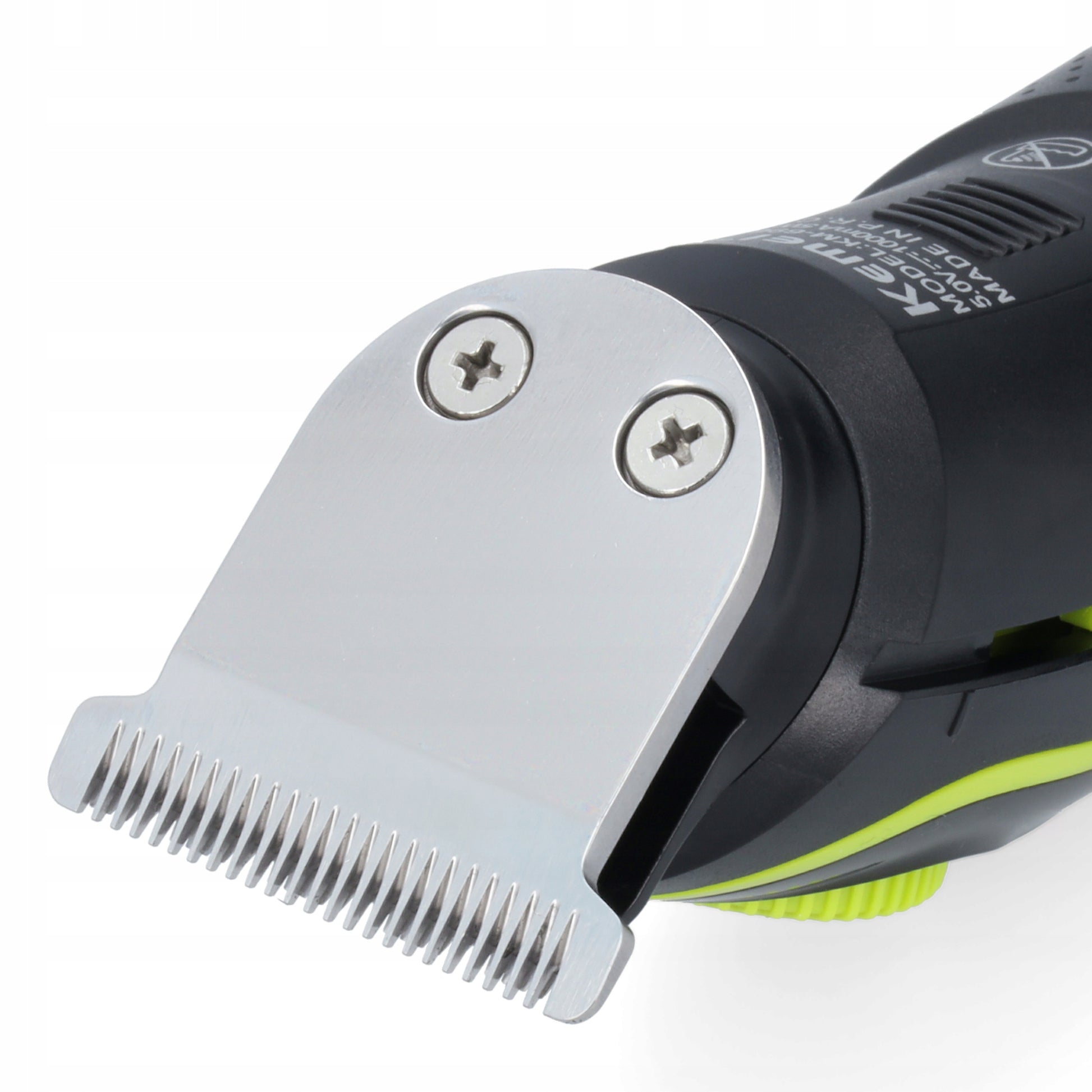 Vyriškas skustuvas, barzdos ir plaukų kirpimo mašinėlė, 5in1 rinkinys, KEMEI, BARBER, USB