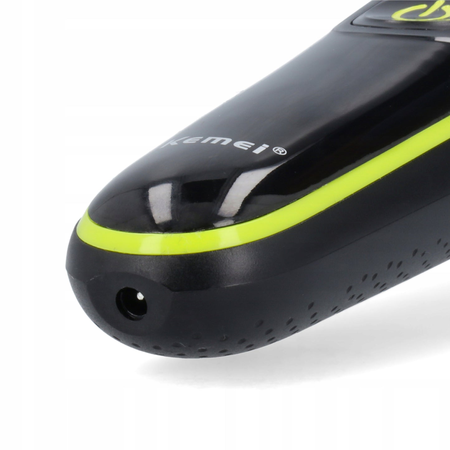 Vyriškas skustuvas, barzdos ir plaukų kirpimo mašinėlė, 5in1 rinkinys, KEMEI, BARBER, USB