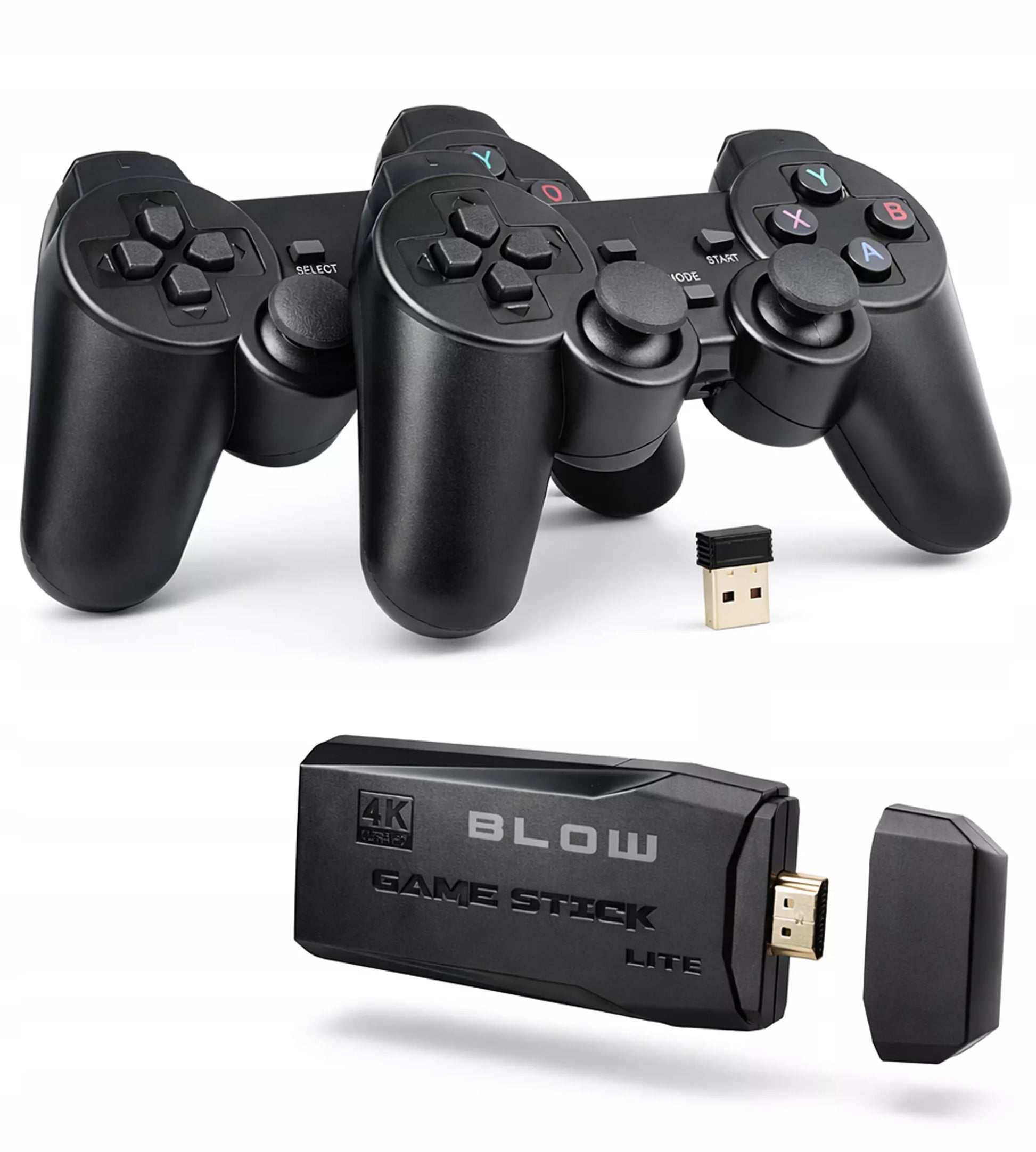 TV žaidimų konsolė MINI RETRO HDMI belaidė 2xPAD 22073 žaidimai