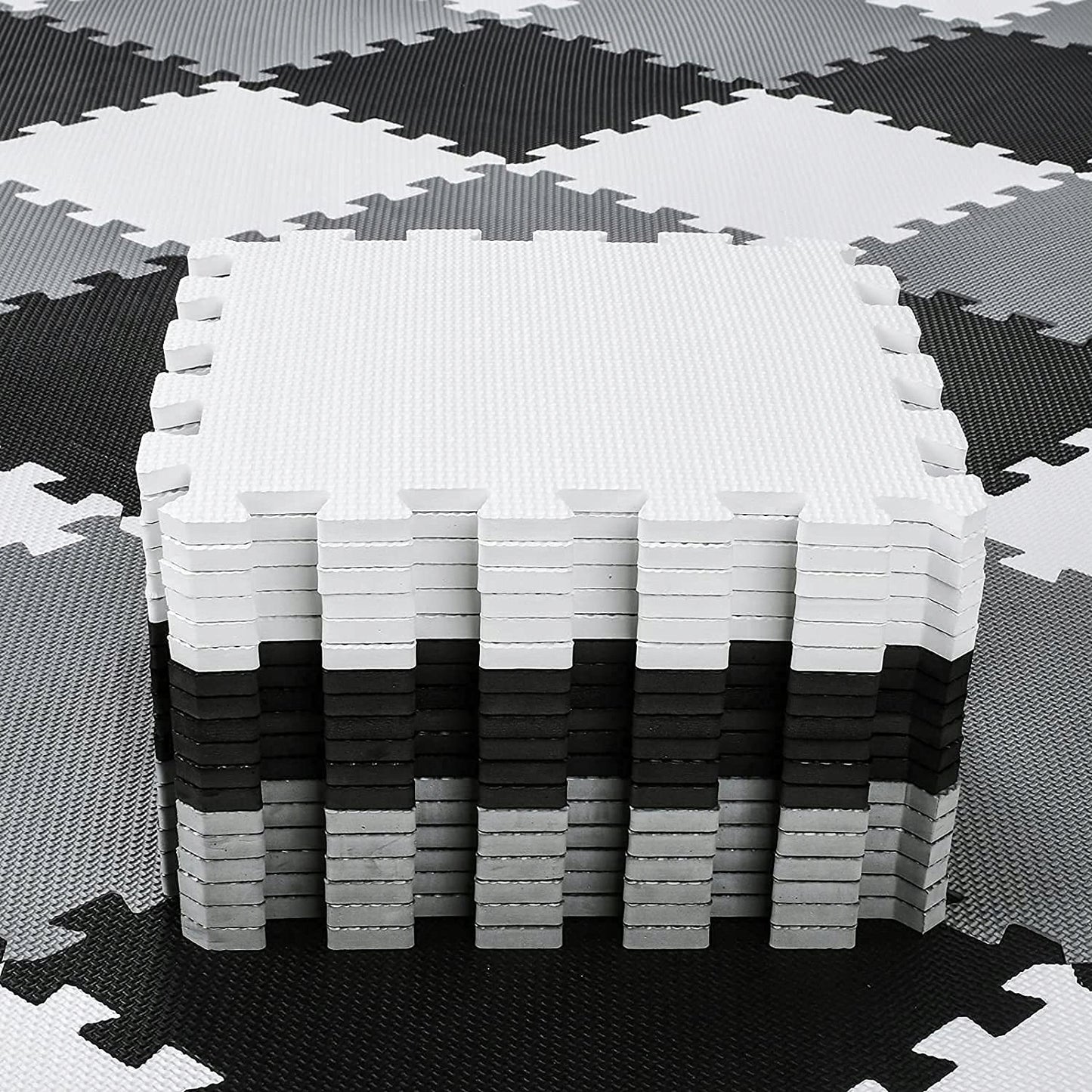 STORAS DIDAKTINIS KILIMĖLIS vaikams, PUTŲ DĖLIONĖ 16vnt + XXL kraštai