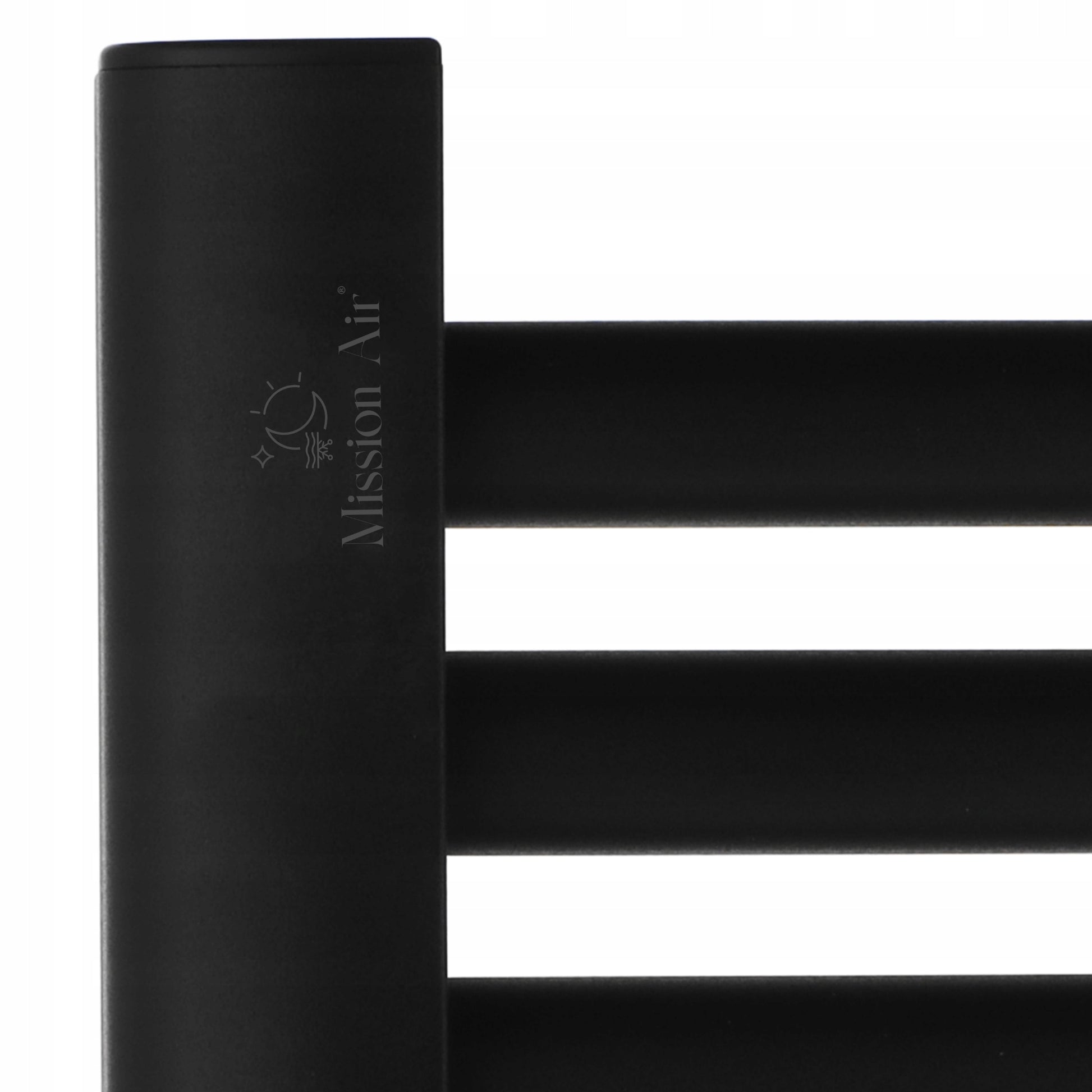 ELEKTRINIS VONIOS GYVATUKAS radiatorius programuojamas termostatas JUODAS 500W