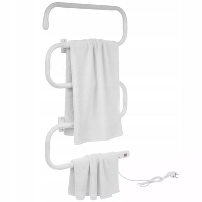 Elektrinis vonios radiatoriaus stovas pakabinamas rankšluosčių džiovintuvas 100W