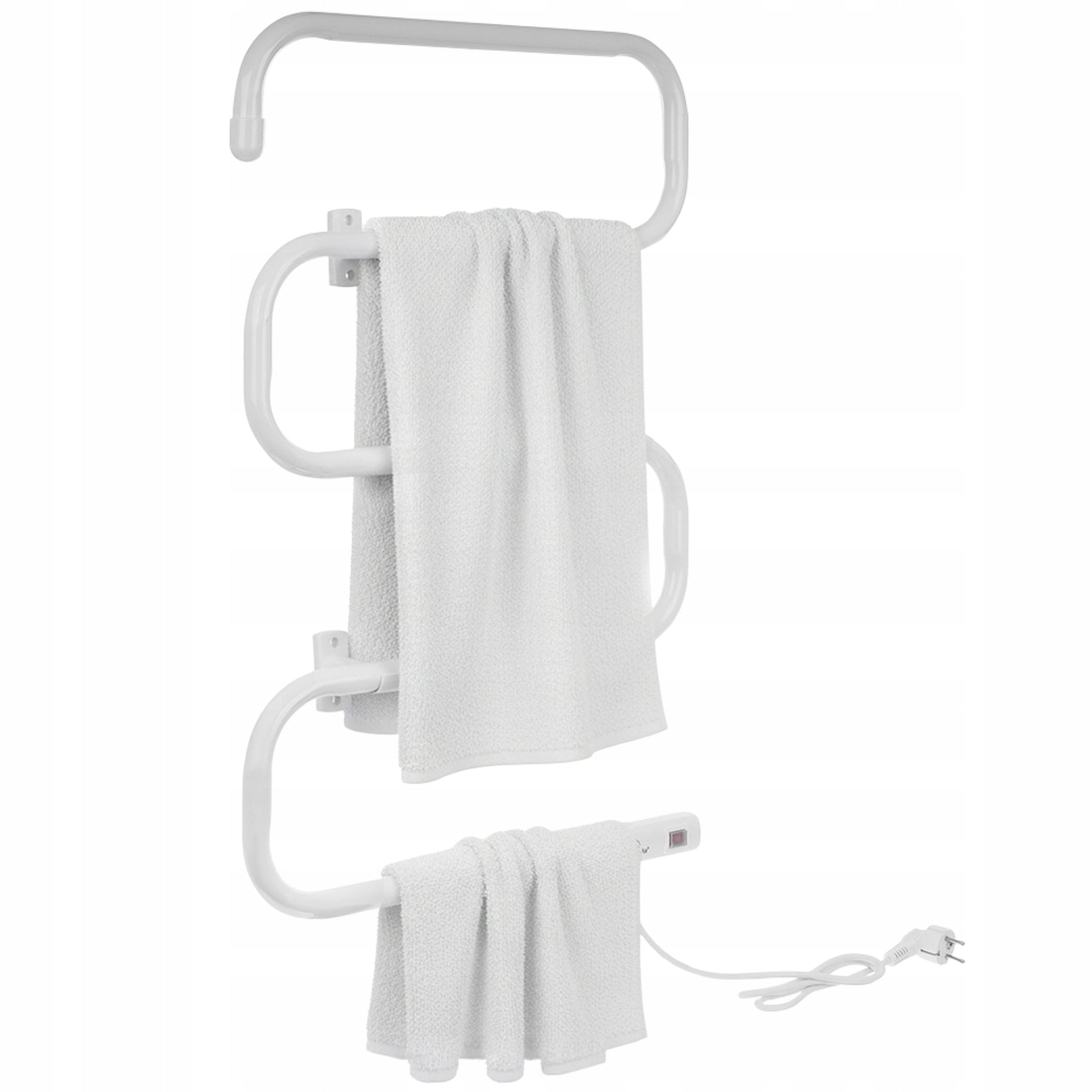 Elektrinis vonios radiatoriaus stovas pakabinamas rankšluosčių džiovintuvas 100W