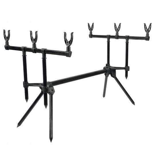 HOKKAIDO Karpinis stovas meškerėms 3 meškerėms, stabilus meškeriotojui