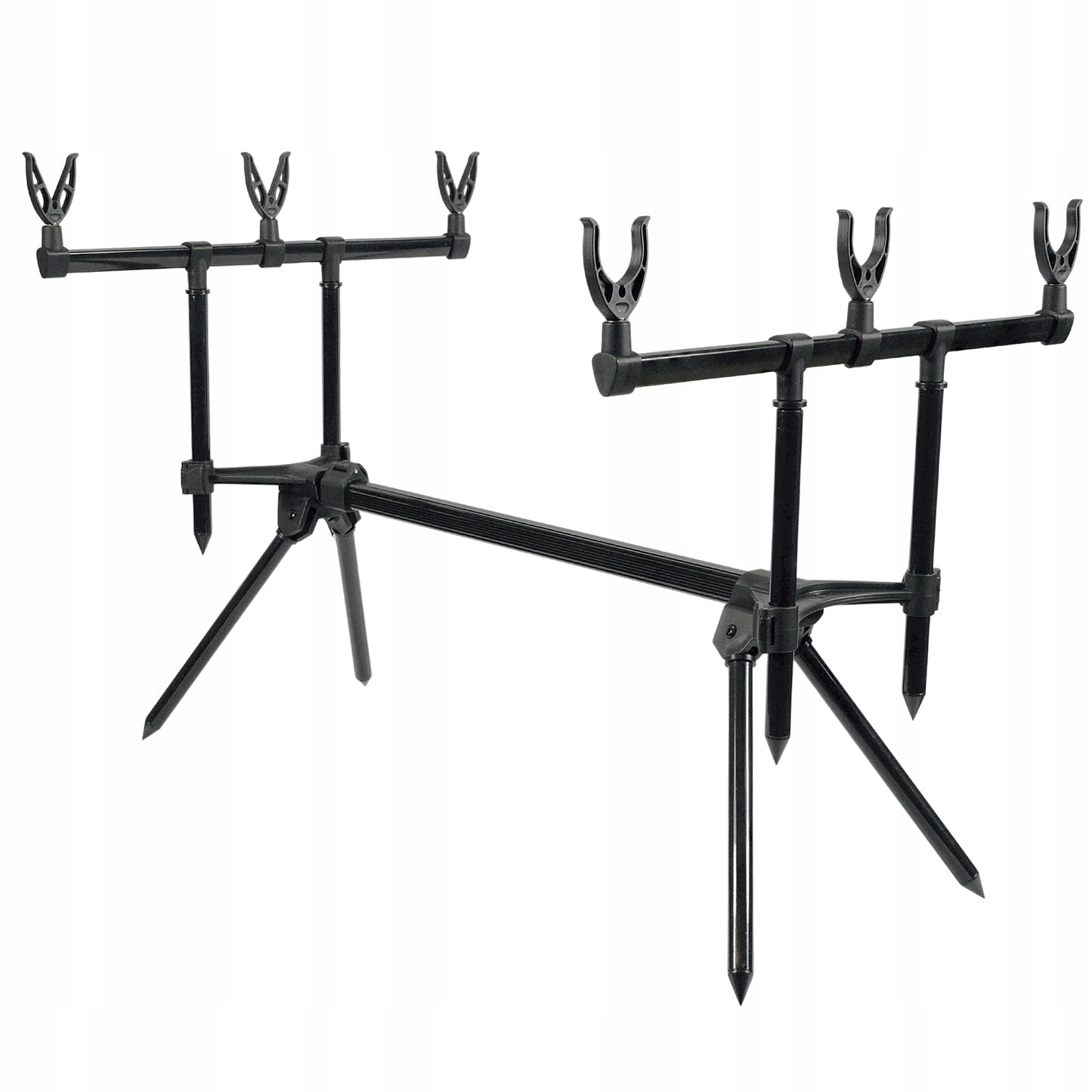 HOKKAIDO Karpinis stovas meškerėms 3 meškerėms, stabilus meškeriotojui