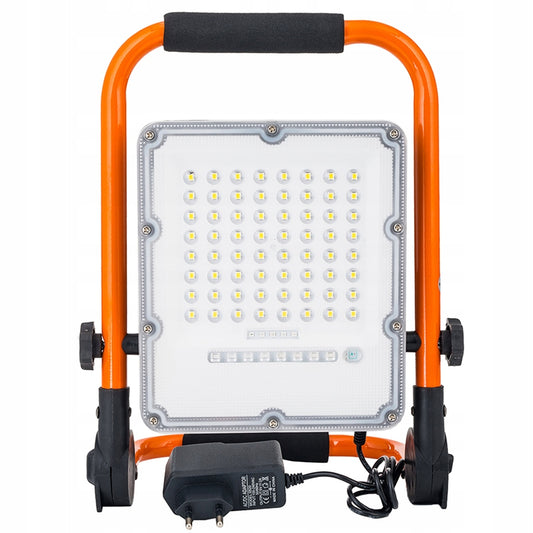 100W Halogeninis LED Darbinis Statybinis Prožektorius Nešiojamas Akumuliatorius