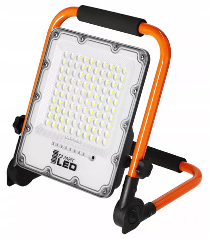 LED Statybinis darbo prožektorius 50W = 400W, Nešiojamas, Akumuliatorinis