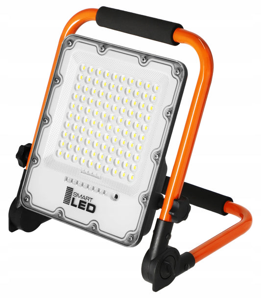 LED Statybinis darbo prožektorius 50W = 400W, Nešiojamas, Akumuliatorinis