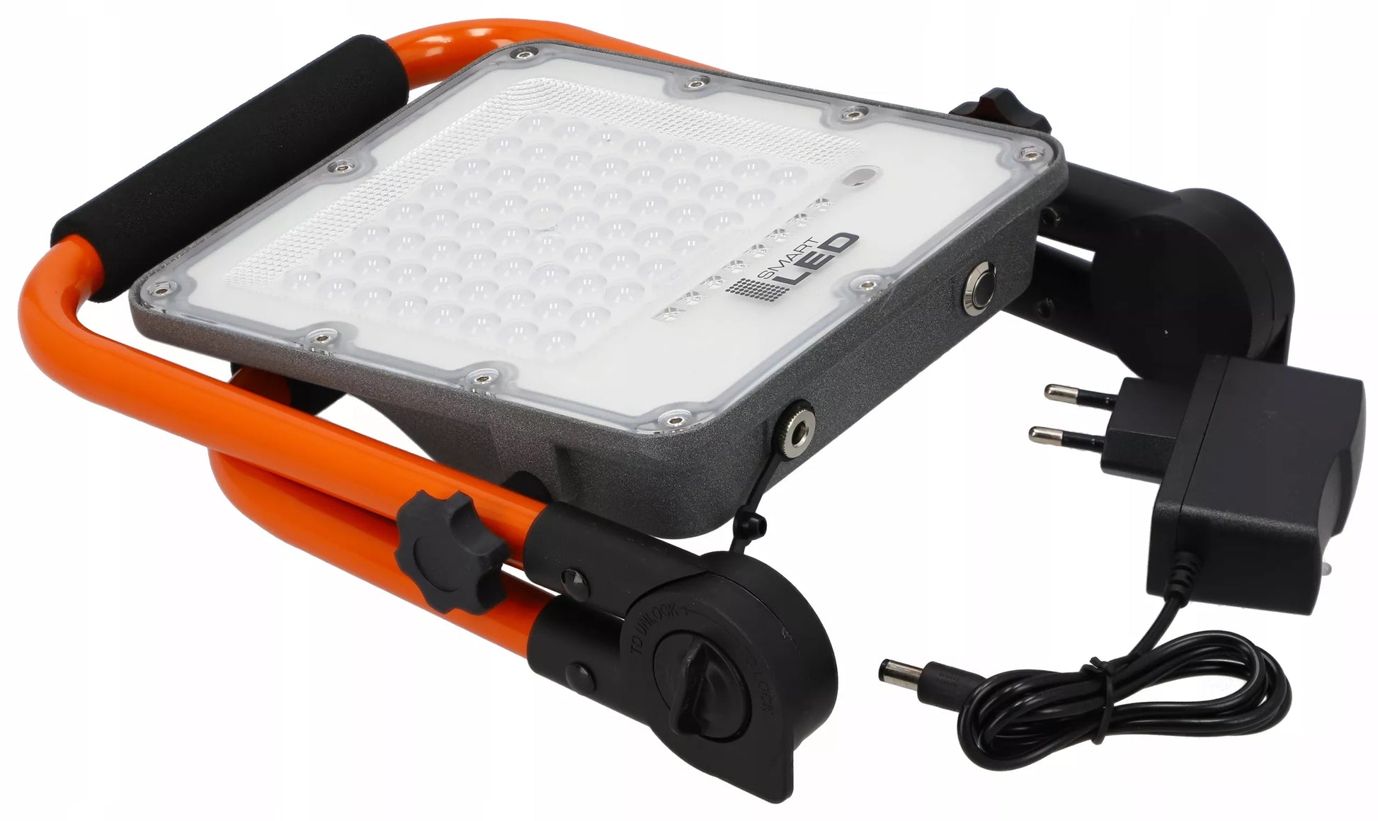 LED Statybinis darbo prožektorius 50W = 400W, Nešiojamas, Akumuliatorinis