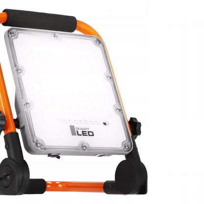LED Statybinis darbo prožektorius 50W = 400W, Nešiojamas, Akumuliatorinis