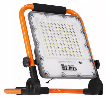 LED Statybinis darbo prožektorius 50W = 400W, Nešiojamas, Akumuliatorinis