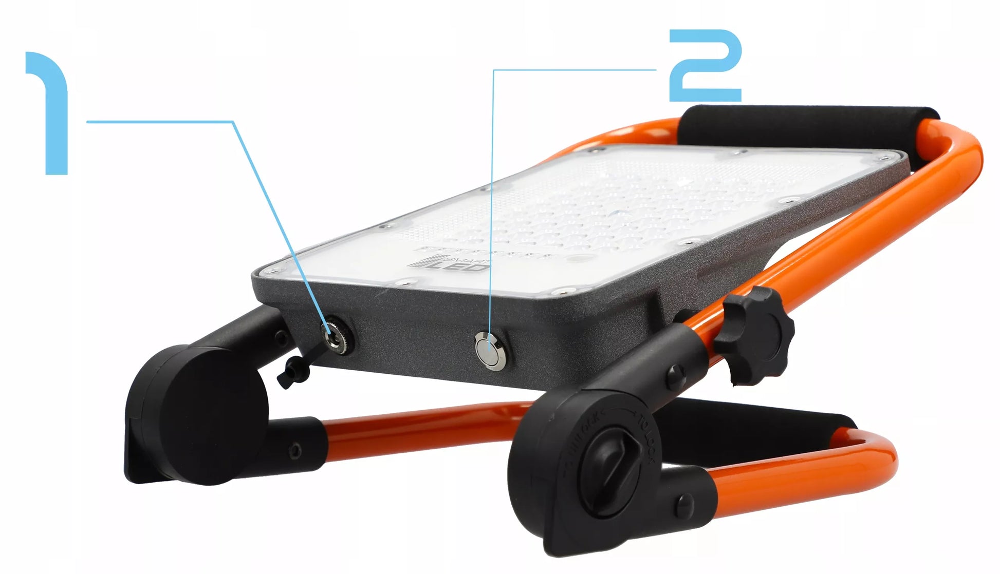 LED Statybinis darbo prožektorius 50W = 400W, Nešiojamas, Akumuliatorinis