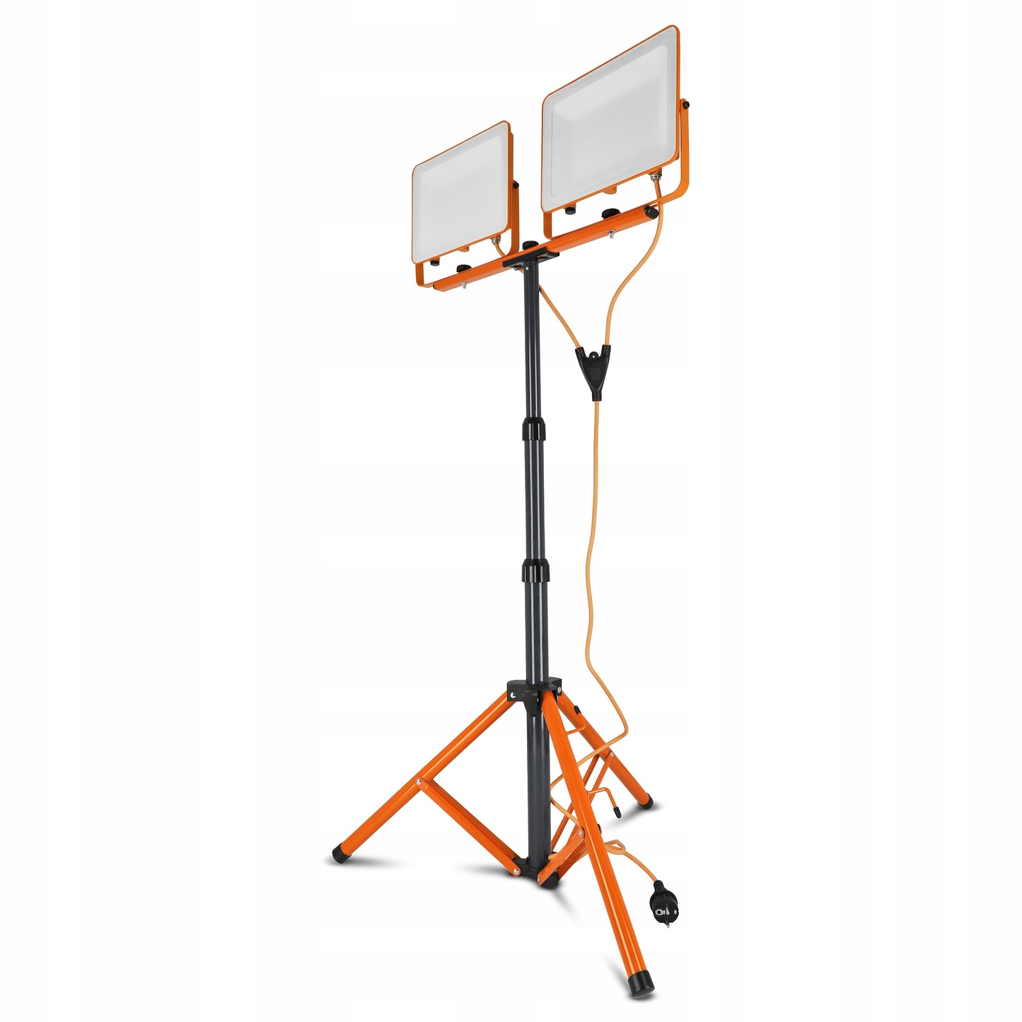 Statyvinis LED Prožektorius 2x 100W 10000lm Statyvas Statybinis Šviestuvas