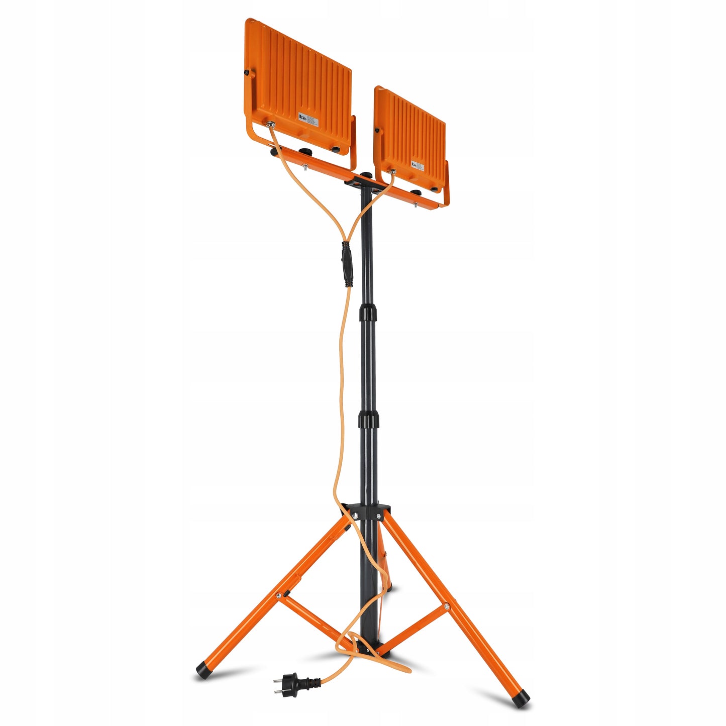 Statyvinis LED Prožektorius 2x 100W 10000lm Statyvas Statybinis Šviestuvas