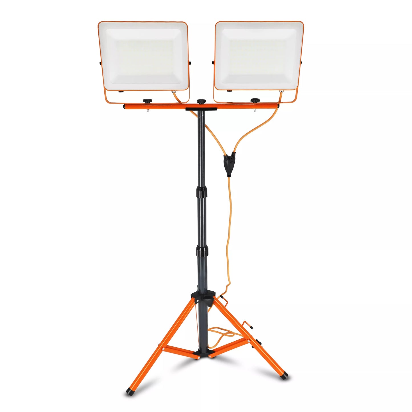 Statyvinis LED Prožektorius 2x 100W 10000lm Statyvas Statybinis Šviestuvas