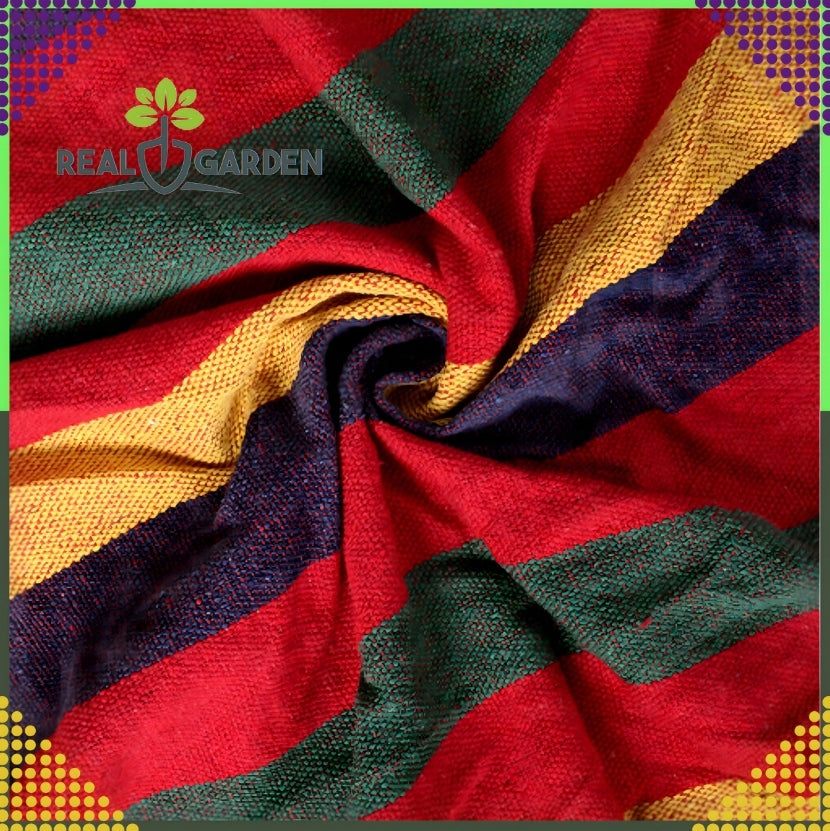 Sodo Hamakas Dviems Asmenims Supynės XXL 250x150 Sutvirtintas 280 kg Krepšys