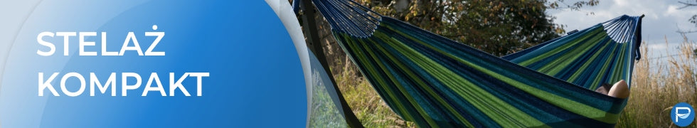 Sodo, terasos hamakas + plieninis stovas hamakui iki 200 kg POTENZA