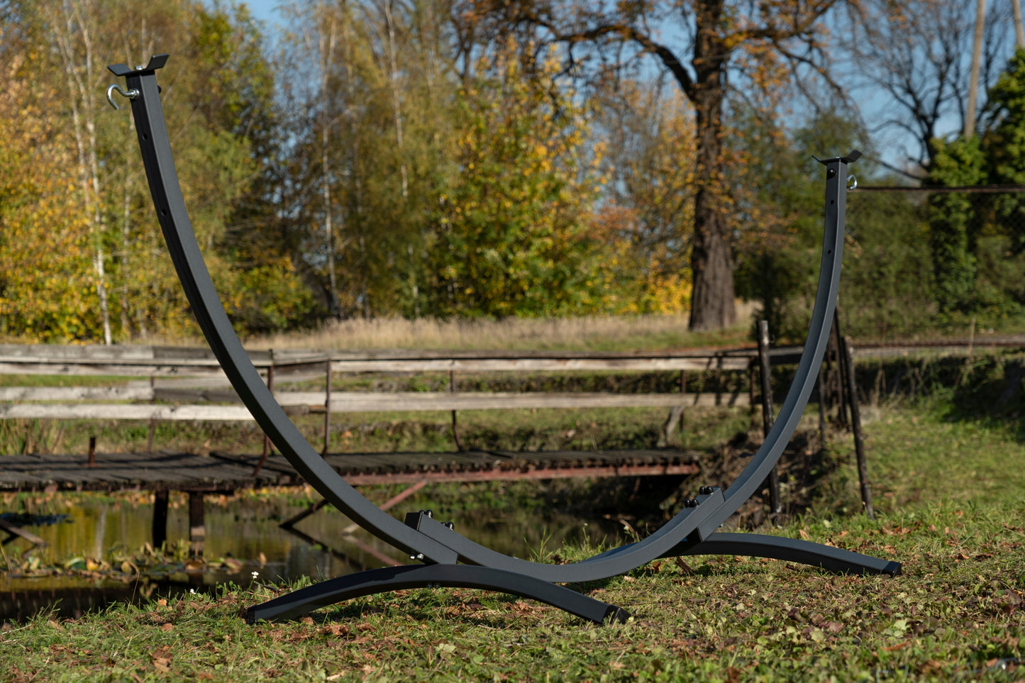 Supynė su rėmu, supynių komplektas, plieninis rėmas KOMPAKT 200 kg POTENZA