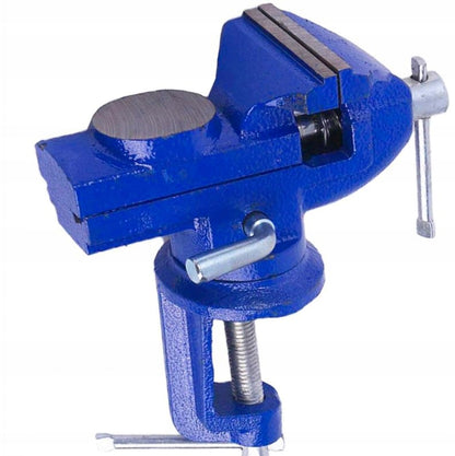 STAKLIŲ SPAUSTUVAS SUKAMAIS PAGRINDU 360° SU PRIKALAMA KALYTE KETUS DARSTALINIS STIPRUS SOLIDIŠKAS