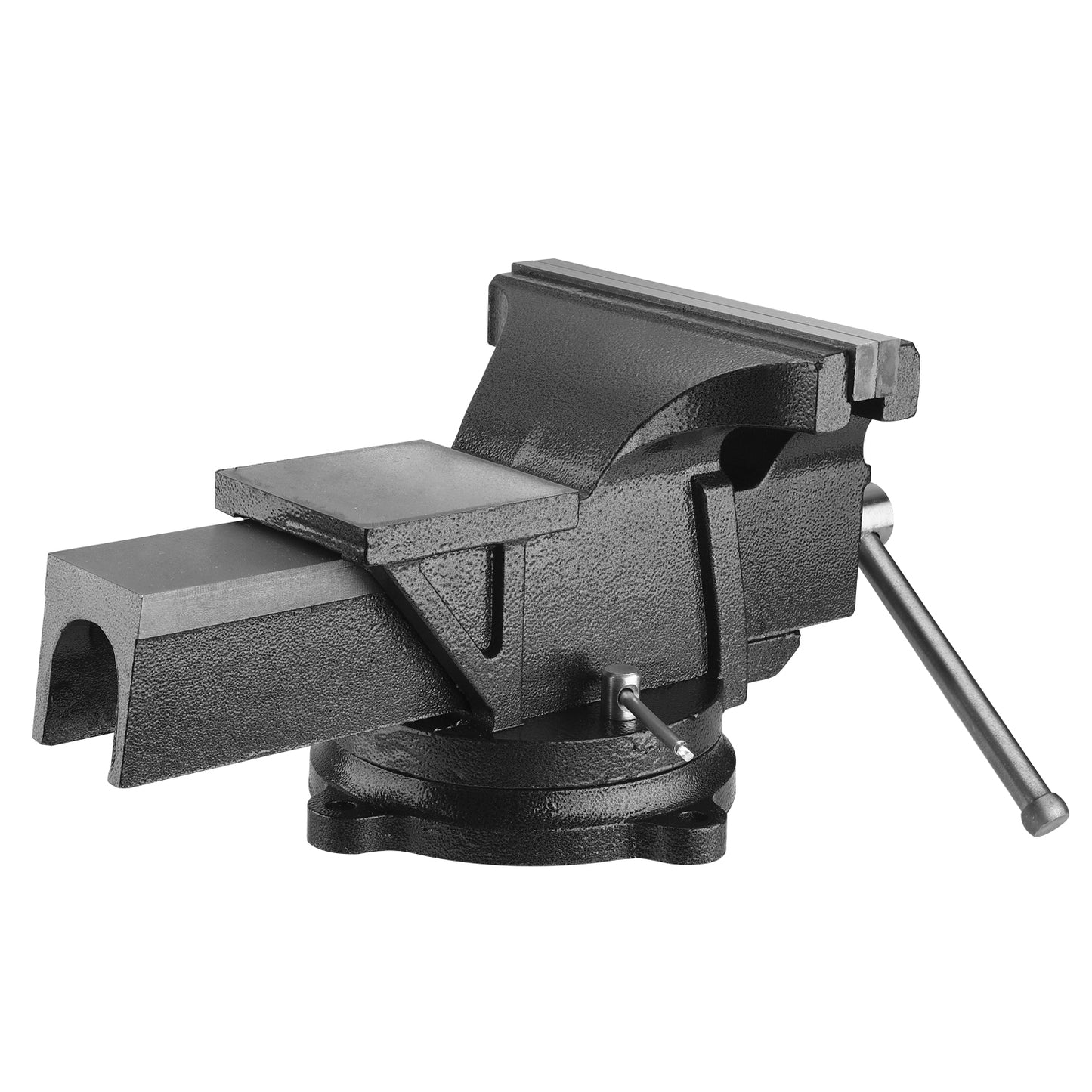 Sukamas metalo apdirbimo spaustuvas su priekalu, 140 mm, 10 kg, ketaus, DEKO