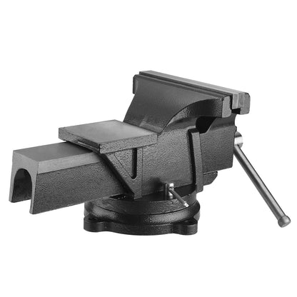 Sukamas metalo apdirbimo spaustuvas su priekalu, 140 mm, 10 kg, ketaus, DEKO