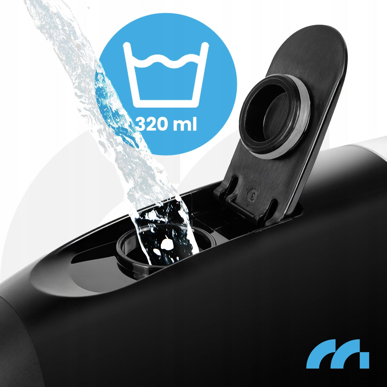 Belaidis dantų irigatorius, profesionalus, 6 antgaliai, 4 režimai, galingas 150 PSI