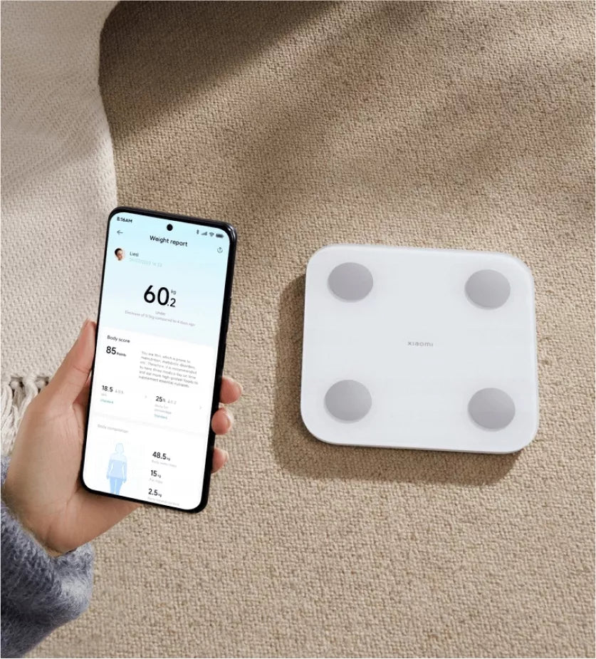 Išmaniosios vonios svarstyklės Xiaomi Mi Body Composition Scale S400