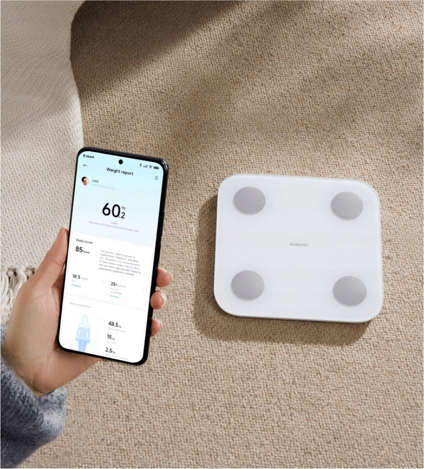 Išmaniosios vonios svarstyklės Xiaomi Mi Body Composition Scale S400