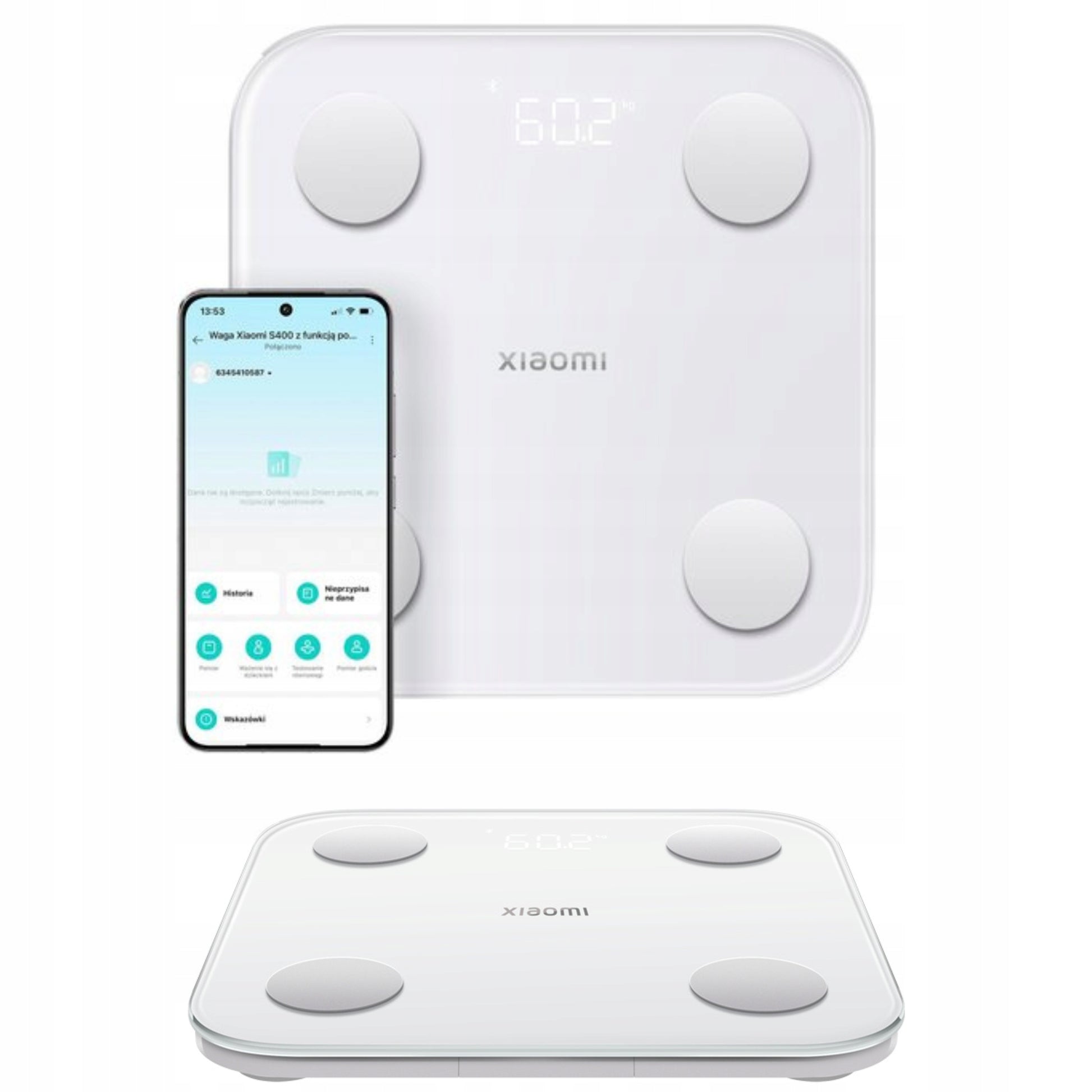 Išmaniosios vonios svarstyklės Xiaomi Mi Body Composition Scale S400