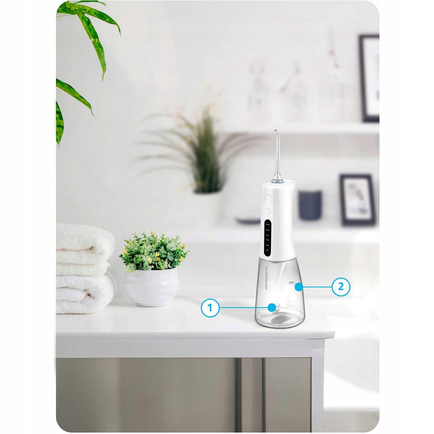 Belaidis dantų irigatorius Berdsen BD-200