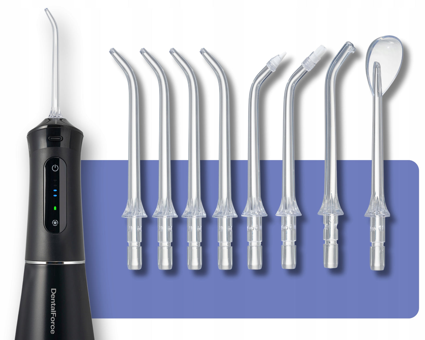 Belaidis dantų irigatorius burnos higienai DentalForce 400ml