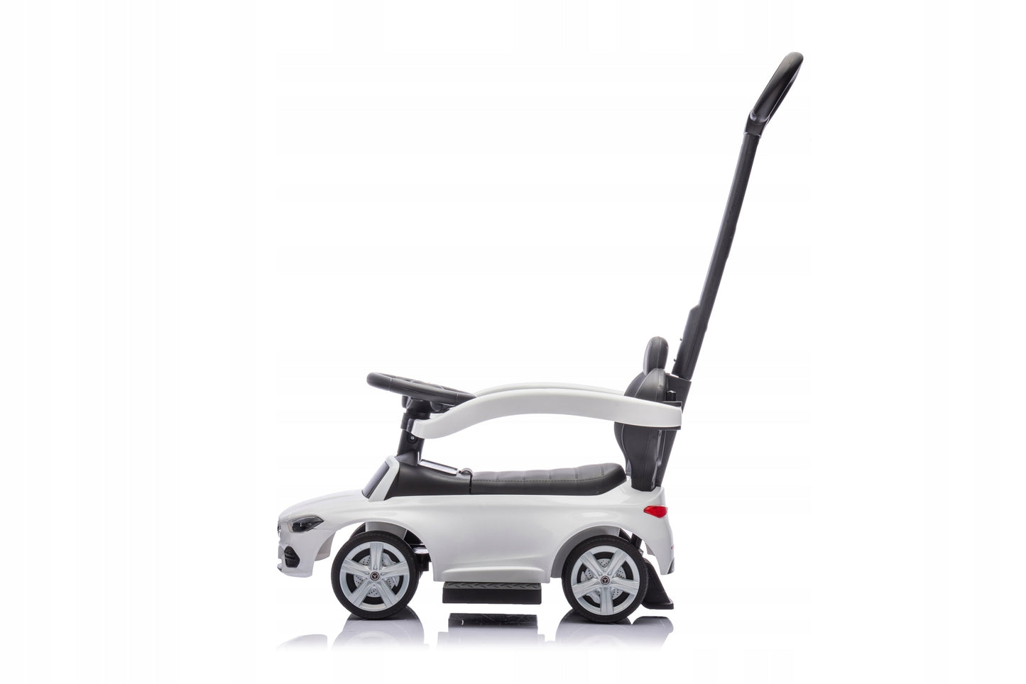 3in1 VAIKIŠKAS AUTOMOBILIS MERCEDES AMG, STUMDUKAS, VAIKŠTYNĖ, MAŠINYTYTĖ SU MINKŠTA SĖDYNE