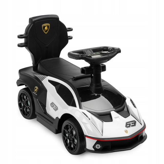 3IN1 PASPIRIAMA MAŠINYTE STUMDUKAS AUTOMOBILIUKAS LAMBORGHINI DOVANA METINUKUI VAIKAMS