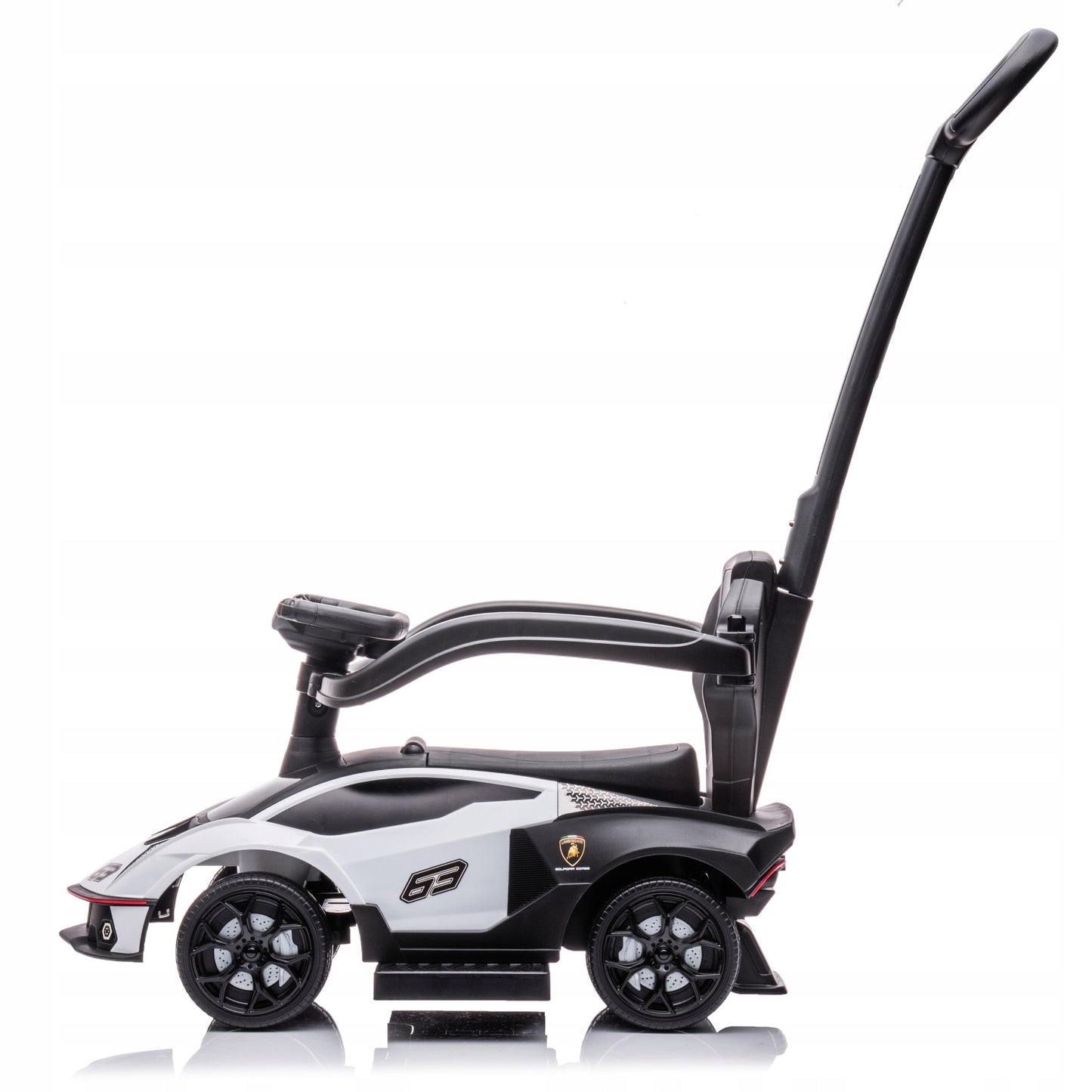 3IN1 PASPIRIAMA MAŠINYTE STUMDUKAS AUTOMOBILIUKAS LAMBORGHINI DOVANA METINUKUI VAIKAMS