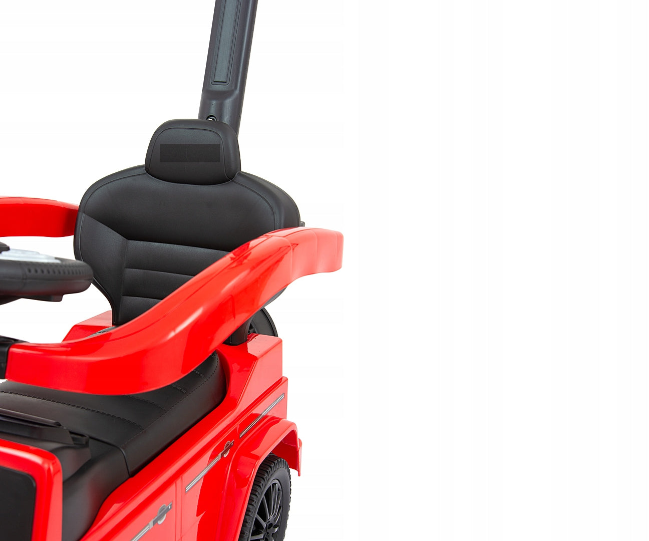 Vaikiškas automobilis MERCEDES stumdukas, vaikštynė su guminiais ratais, automobilis dovanai