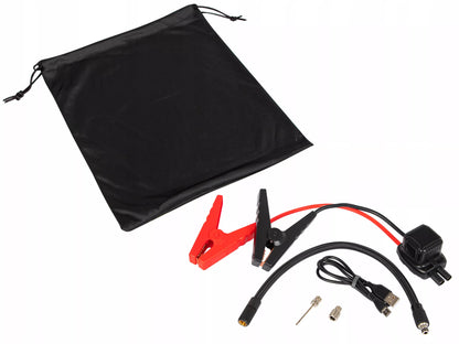 JUMP STARTER KOMPRESOR SIURBLYS TINTUVAS STIPRINTUVAS POWERBANK GALINGAS 9000mAh