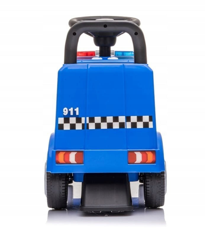 Vaikiškas policijos automobilis stumdukas vaikštynė Mercedes Antos berniukui