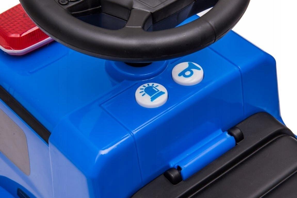 Vaikiškas policijos automobilis stumdukas vaikštynė Mercedes Antos berniukui