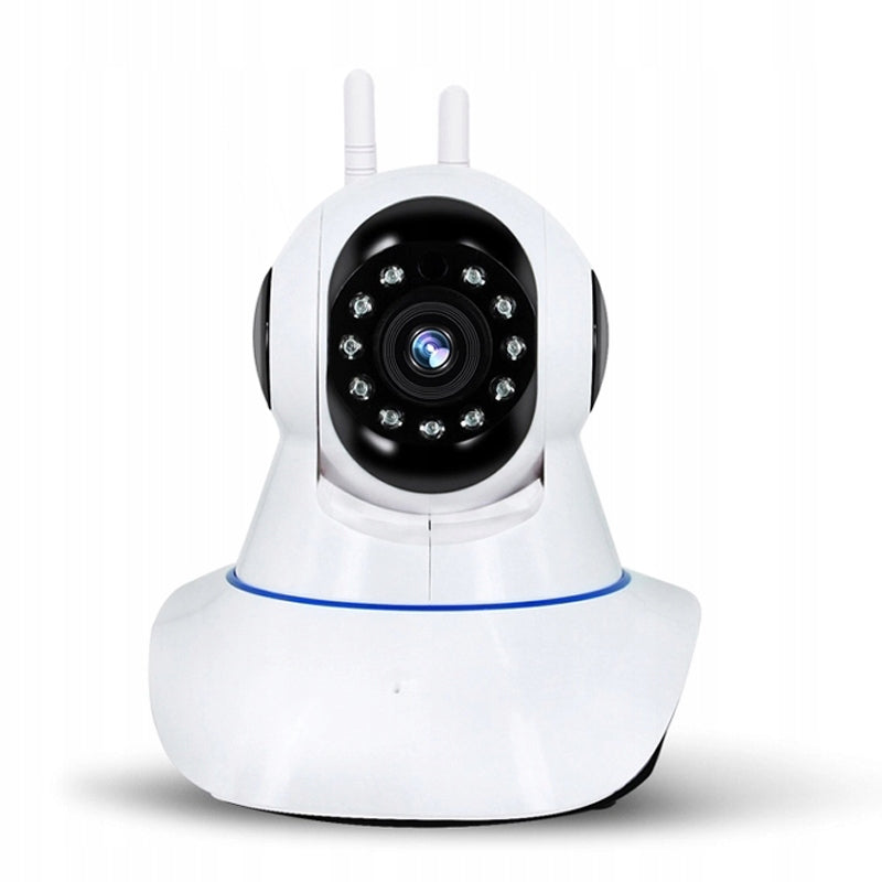 Išmanioji 360° besisukanti kūdikių monitoriaus kamera, valdoma telefonu